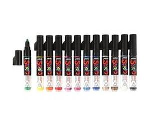 Creotime feutres peinture acrylique 11 cm 12 pièces Multicolore G