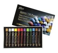 Creotime Galerie pastel à l'huile multicolore 7 cm 12 pièces Multicolore G