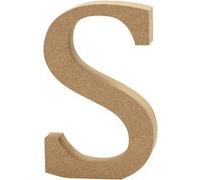Creotime lettre en bois S 8 cm G