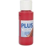 Creotime peinture acrylique Plus Color 60 ml de rouge baie Rouge G