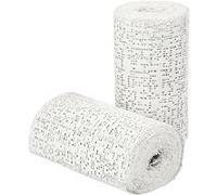 Creotime Rouleaux de gaze pour plâtre 10 cm blanc set 2 pièces G