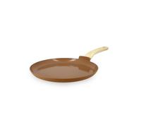 Crepiere 26cm Colorama Noisette - En Aluminium - Revetement Antiadhesif En Ceramique
