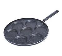 Crêpière à pancakes 7 portions tous feux dont induction diamètre 31 cm - - ALTOBUY Noir