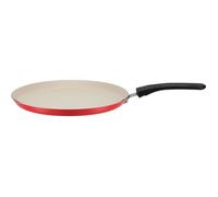 GSW Crêpière 456715 avec étaleur - Aluminium 26 cm - Tous feux dont induction - Rouge siliconé