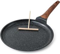 Crêpière avec répartiteur de pâte anti-adhésif 30cm adapté à l'induction
