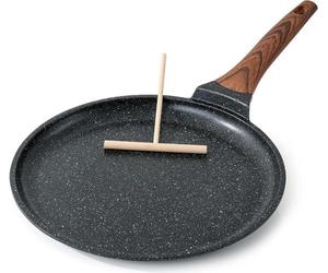 Crêpière avec répartiteur de pâte anti-adhésif 30cm adapté à l'induction