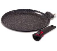 Crepiere - BAUMALU - 28 cm - Aluminium - Céramique - Antiadhésive