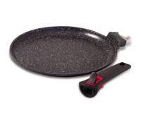 Crêpière - BAUMALU - 28 cm - Aluminium - Céramique - Antiadhésive