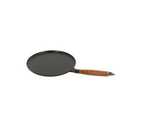 STAUB Poêle à crêpes avec poignée en bois Vintage Ø28 cm Noir