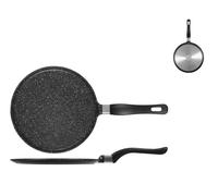 Crêpière H&H Antiadhésive Pierre Poignée Bakel Cm 24