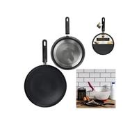 LILY COOK, Crêpièrecm en Aluminium, idéale pour crêpes, Pancakes et omelettes Revêtement antiadhésif pour Un Nettoyage Facile Design Moderne