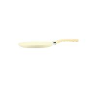 MENASTYL - Crêpière 26cm Colorama crème - En Aluminium - Revêtement antiadhésif en céramique - Tous feux dont induction