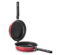 Crêpière omelette - Aluminium - Revêtement antiadhésif - 24 cm - Set de 2 poêles emboîtables