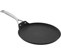 Crêpière - Poêle à crêpes - Pour cuire des crêpes - Revêtement antiadhésif renforcé - 24 cm - Noir