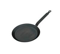 Crêpière professionnelle en acier bleui - DE BUYER - Force Blue - Tôle bleue - Diamètre 20 cm - Épaisseur 2 mm