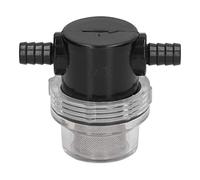 Crépine en ligne pour pompes Dc 12v 80 Psi, connecteur barbe 3/8 pouces/2 pouces, robuste pour pulvérisateur, nettoyeur à pression, lavage de voiture