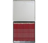 Cretacolor Crayons graphite Cleos Set 24 pièces professionnel Fournitures pour artistes