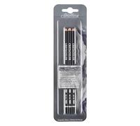CRETACOLOR Nero Lot de 3 crayons X-Soft Med