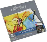 Cretacolor pastel gras Aqua Sticks Set 20 pièces pour enfants artistes