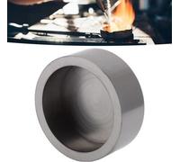 Creuset de forgeage métallique de forme ronde pour produits semi-finis en graphite destinés à l'or, à l'argent et au cuivre
