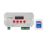 CRFFZ Contrôleur de programme de pixels en couleur programmable compatible avec K1000C DMX512 Éclairage intelligent Mise à niveau Carte Contrôleur de câble Accessoires Rechargeable