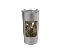 Cri Âne Bureau Salle De Pause Animal Gobelet isotherme en acier inoxydable double paroi