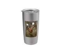 Cri Gazelle Bureau Salle De Pause Animal Gobelet isotherme en acier inoxydable double paroi