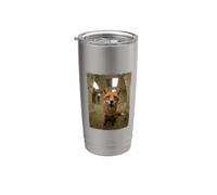 Cri Renard Bureau Salle De Pause Animal Gobelet isotherme en acier inoxydable double paroi