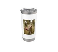 Cri Souris Bureau Salle De Pause Animal Gobelet isotherme en acier inoxydable double paroi