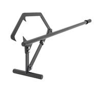 Cric en bois - Diamètre : 7,62 à 63,5 cm - Réglable - 129 x 25 x 45 cm - Avec poignée en caoutchouc antidérapante et support triangulaire - Aide à l'abattage de 600 kg - Pour travaux forestiers et