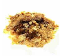 crigema - Gomme-laque naturelle en flocons - 300 g - Emballé dans un sac avec fermeture éclair refermable (naturel)