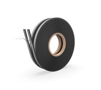 CRINSTON ® Joint Fenêtre Isolation, Joint Porte de Mousse Adhésive | 12 X 3 mm - 2 Rouleaux de 5M - TOTAL 10 M | Joint Calfeutrage Isolation Phonique, Stop Froid, Multi Usage
