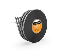 CRINSTON ® Joint Fenêtre Isolation, Joint Porte de Mousse Adhésive | 6 X 3 mm - 3 Rouleaux de 5M - TOTAL 15 M | Joint Calfeutrage Isolation Phonique, Stop Froid, Multi Usage