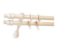 CRIS Tringle en bois Ø 28 mm Pin Double 120 cm Bois G