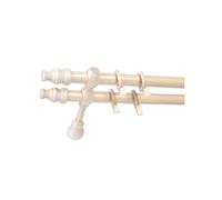 CRIS Tringle en bois Ø 28 mm Pin Double 220 cm