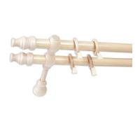 CRIS Tringle en bois Ø 28 mm Pin Double 300 cm