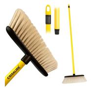 Crisalide® - Balai Apex pour intérieur PARQUET et sol délicat avec poils très fins et très doux avec poignée de 120 cm, az721233