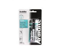 Cristal Adhésif rapide ARALDITE Colle pour bijoux en verre et en céramique 2 x 15 ml tubes