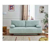 Best Mobilier Canapé 3 places Cristal – convertible avec coffre, velours côtelé
