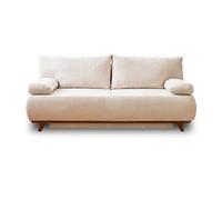Bestmobilier Canapé droit 3 places - Beige