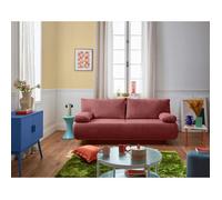 Bestmobilier Cristal canapé 3 places - Rose