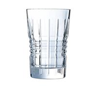 Cristal d'Arques - Collection Rendez-Vous - Lot de 4 Verres à Eau 36 cl en Kwarx - Transparence et Brillance Exceptionnelles et Durables - Solidité Supérieure - Sans Plomb - Fabriqué en France