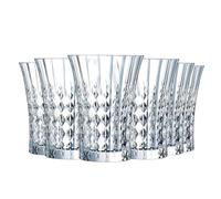 Cristal d'Arques Paris Verre à Eau Lady Diamond 36 cl Lot de 6