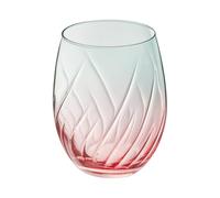 Cristal d'Arques Paris Verre à Eau Swirly Spring 36 cl Lot de 6 | Cristallin sans plomb, gobelet pour jus, soda et whisky, compatible lave-vaisselle, fabriqué en France