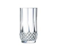Cristal d'Arques Verre forme haute 28cl Longchamp Eclat 4 verres