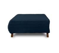 Bestmobilier Cristal pouf modulable - Bleu