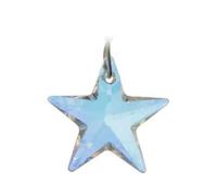 Cristal Swarovski à suspendre Attrape-soleil/Rainbow Maker avec 28 mm bleu AB Cristal étoile