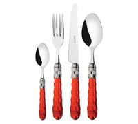 CRISTALLO Bague chromée, Set de couverts 24 pièces, Boîte compacte, Casa Bugatti