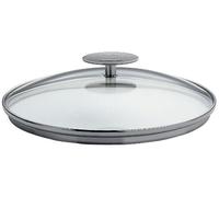 Cristel - COUVERCLE EN VERRE CERCLE 12 CM PLATINE - Cristel