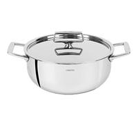Castel´Pro Faitout Inox avec couvercle CRISTEL D24 cm